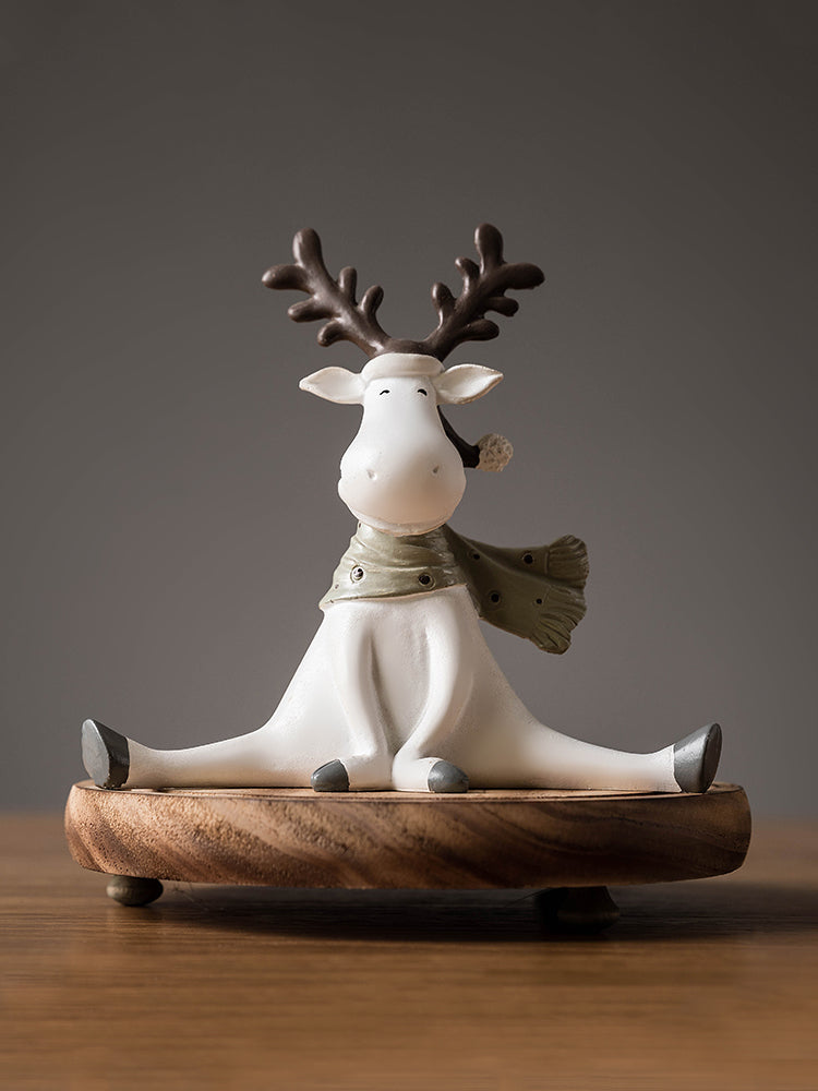 Porcelain Stylish Deer Ornaments