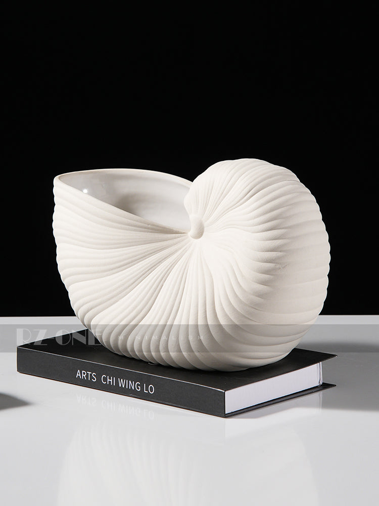 Porcelain Stylish Nautilus Shell