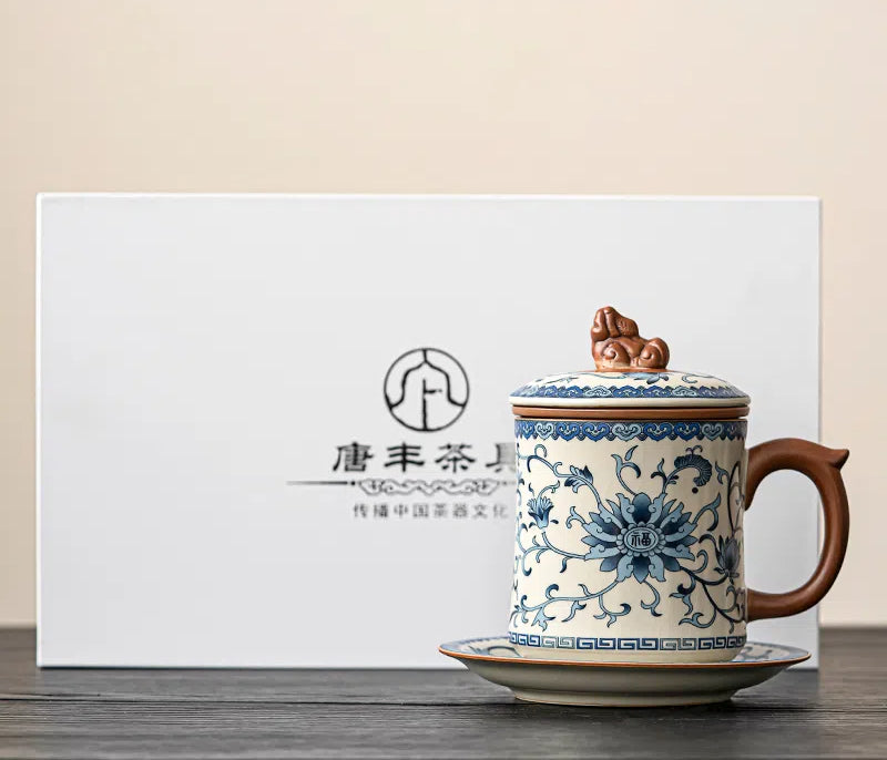 Tea-water Separation Chinese style Teacup