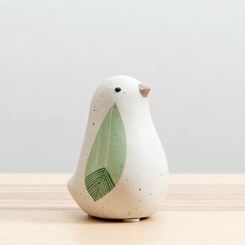 Porcelain Stylish Birdie Ornaments