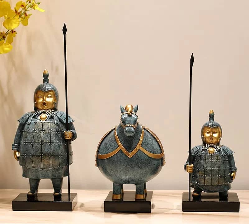 Terra-cotta Warriors Porcelain Ornaments